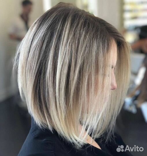 Стрижка и окрашивание волос