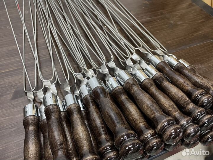 Шампур- вилка 45*0,3 для грибов и овощей