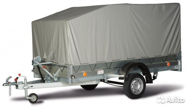 Прицеп 829450 Трейлер 3.2х1.4 рес с тентом
