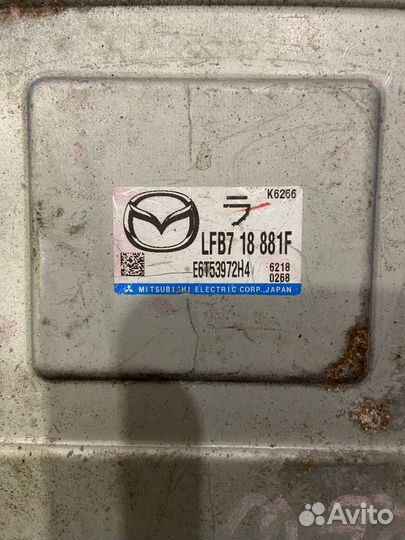 Блок управления двигателем mazda