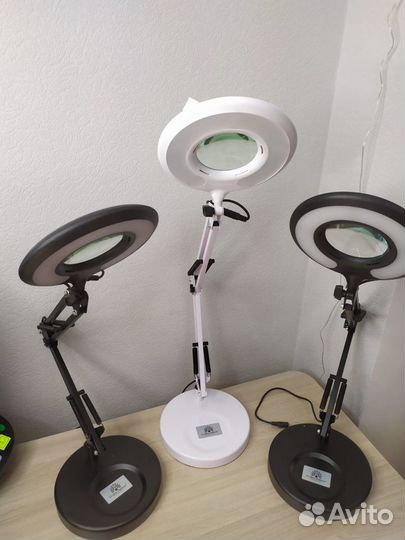 Лампы лупы настольные