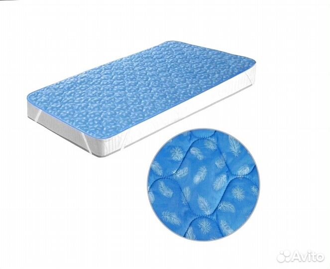 Новый наматрасник на резинке 90*200. Доставка