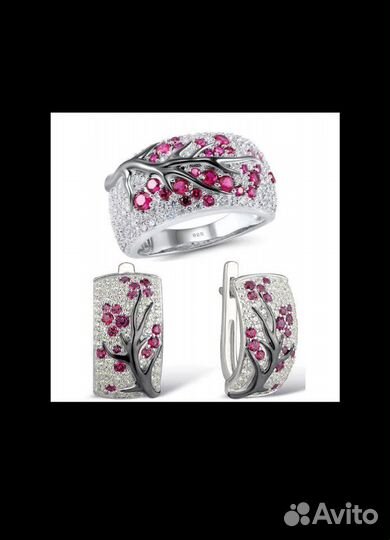 Серебряный комплект. 925