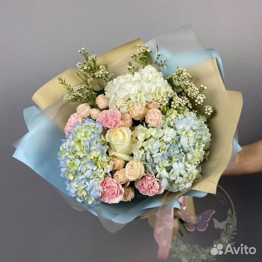 Гортензия. Букет. Доставка