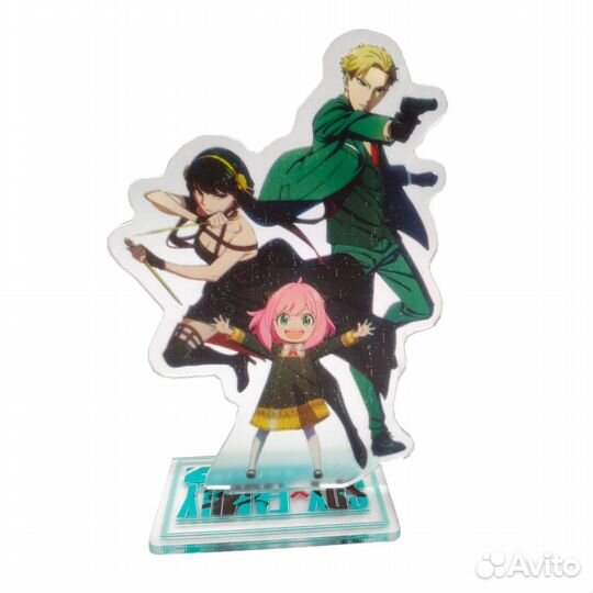 Фигурка Семья шпиона акрил 3 16 см