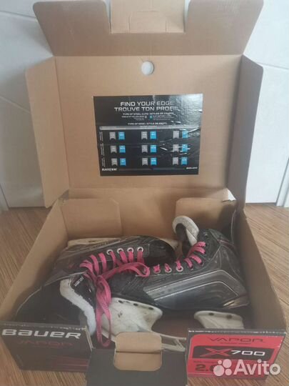 Хоккейные коньки bauer vapor