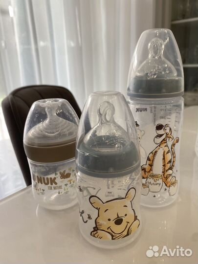 Молокоотсос и бутылочки