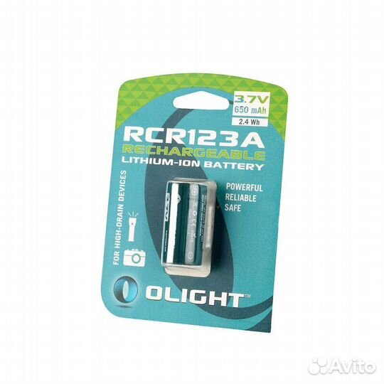 Аккумулятор Li-ion olight 16340 3,7 В 650 mAh ORB