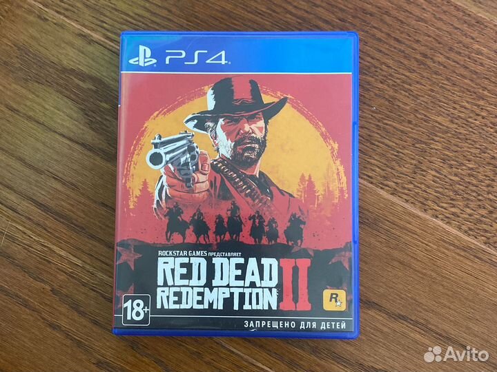 Игра для приставки PS4 RED dead redemtion II