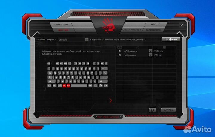 Игровая клавиатура с подсветкой bloody b120 turbo