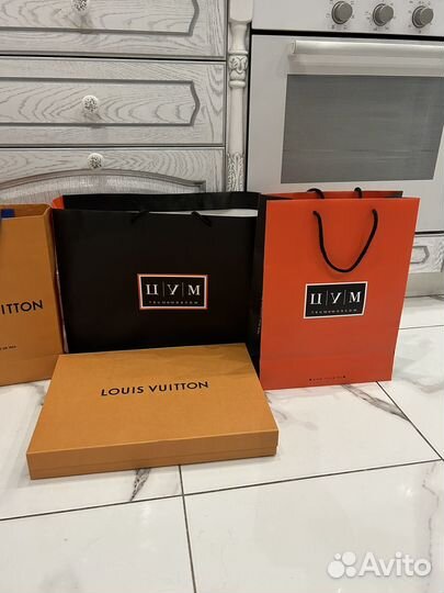 Брендовые пакеты цум, Louis Vuitton, коробки