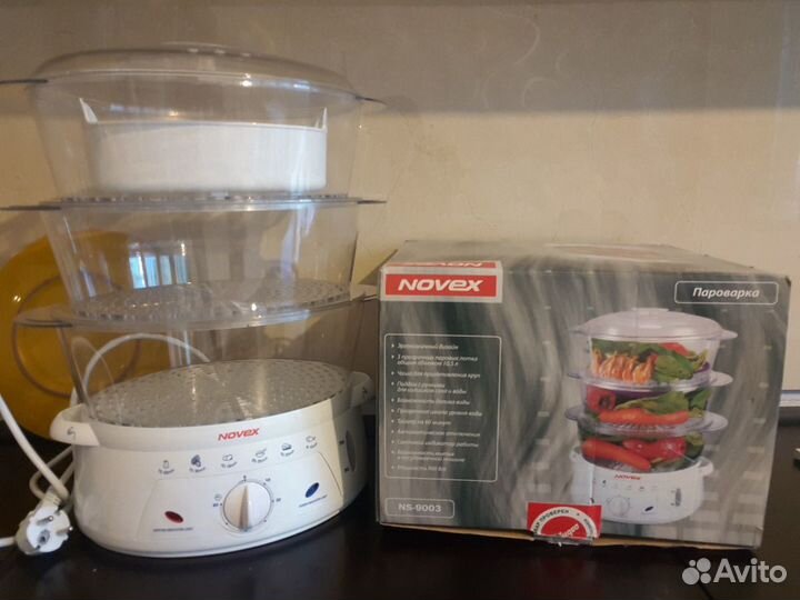 Пароварка novex