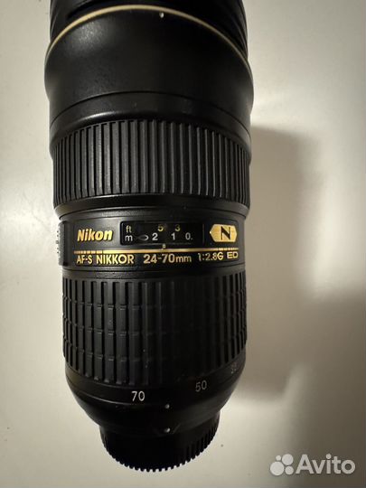 Nikon 24 70mm f 2.8g ed af s