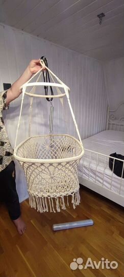 Люлька колыбель макраме