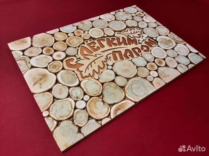 Панно из можжевельника 