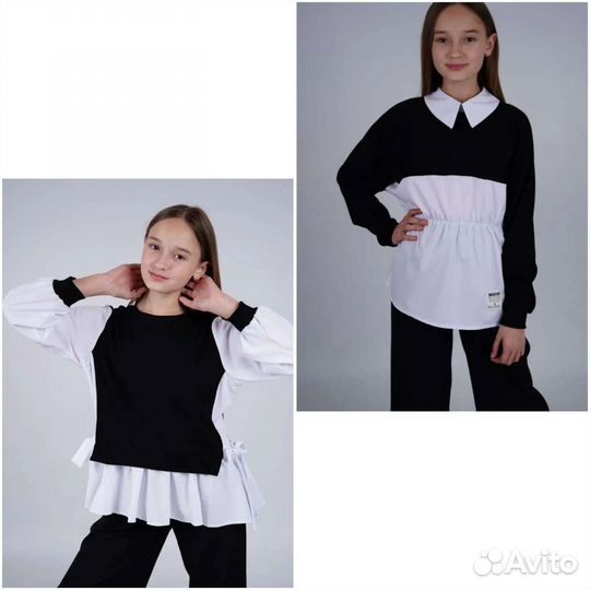 Блузка нарядная школьная