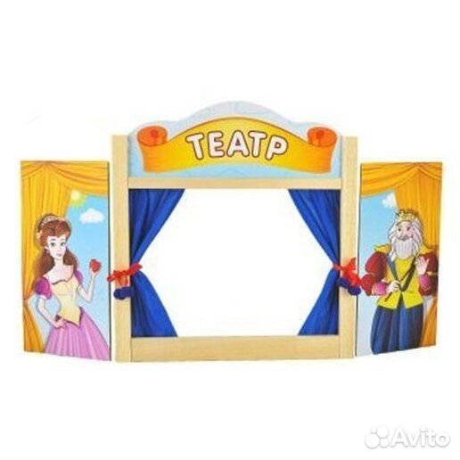 Ширма для кукольного театра и постановка Белоснежк