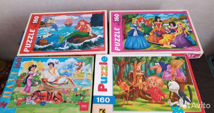 Пазлы и настольные игры