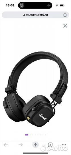 Беспроводные оригинал наушники marshall