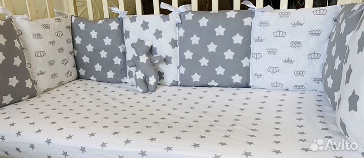 Бортики в кроватку Новые