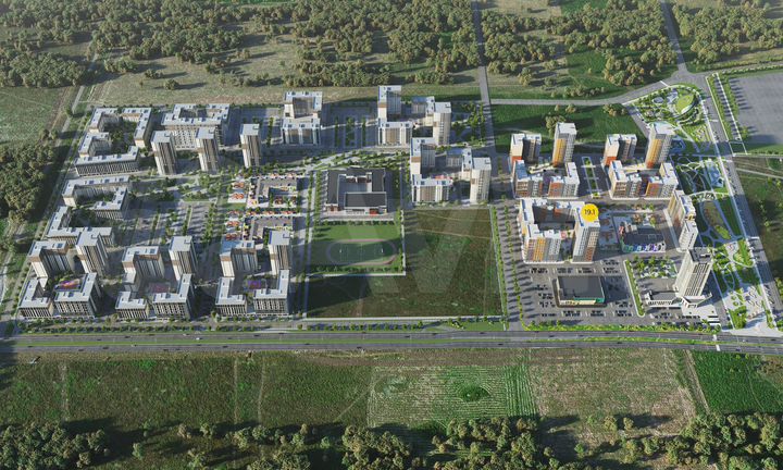 1-к. квартира, 52 м², 14/24 эт.