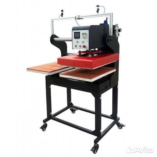 Термопресс планшетный автоматич, JC-7CLA, два стол