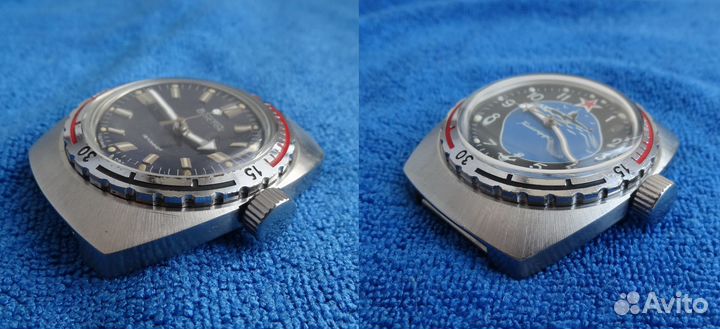 Часы Восток амфибия бочка 2209 СССР