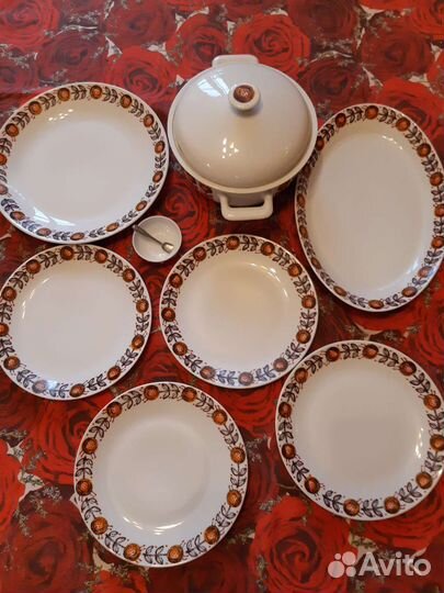 Столовый сервиз фарфор MZ Чехословакия