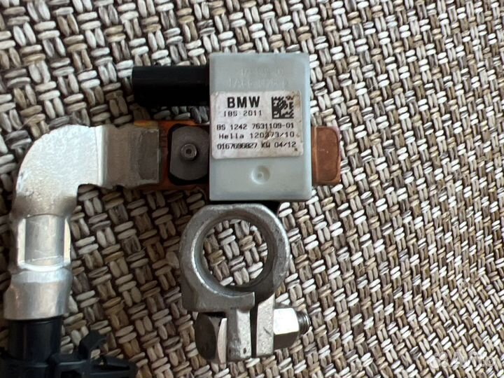 Клемма аккумулятора минус бмв IBS датчик