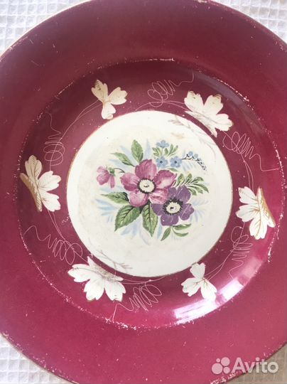 Тарелки советского периода довоенные