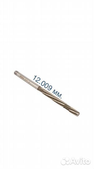 Развертка втулок клапанов 12.009 мм