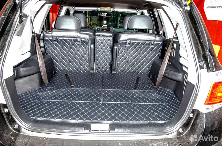 Коврики в салон на Toyota Highlander 2013г