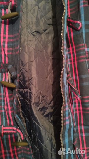 Куртка зимняя в клетку L Британия