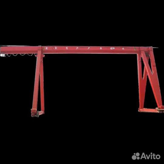 Козловой кран с консолями