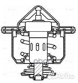 LT 1122 luzar Термостат Mitsubishi Lancer X (07