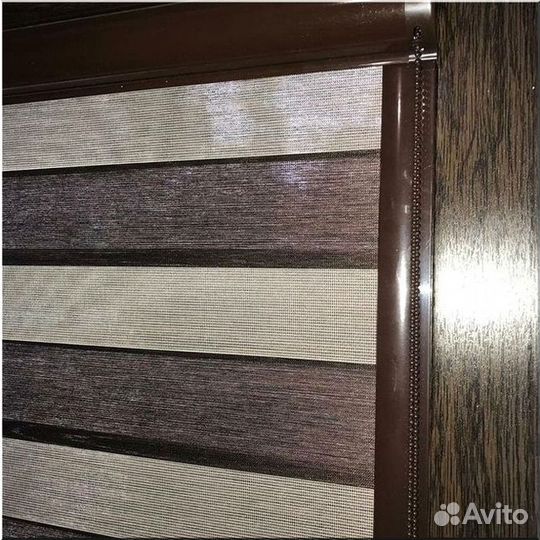 Рулонные шторы Зебра