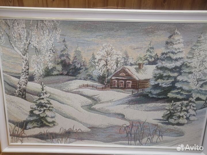 Картина гобелен большая