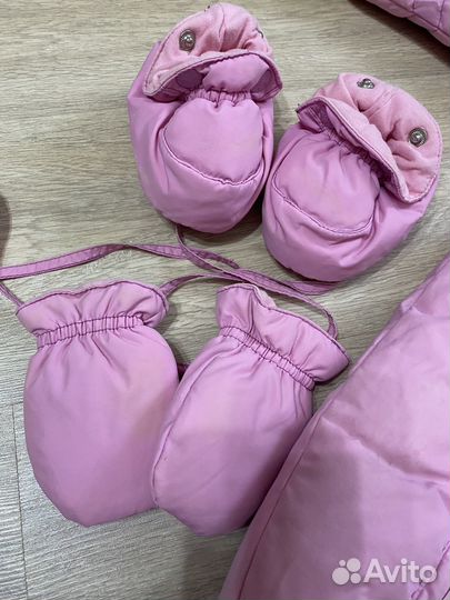 Зимний комбинезон для девочки