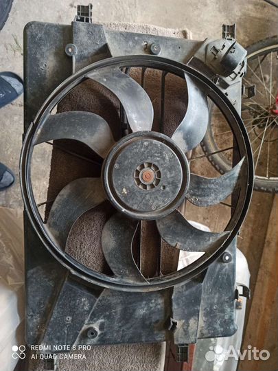 Вентилятор охлаждения chevrolet cruze