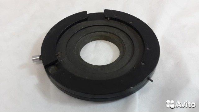 Микроскоп, держатель столика Метам Р-1 (низ стола)