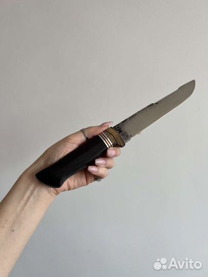 Авторский кованный нож ручной работы