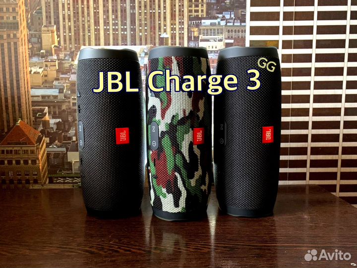 Колонка JBL Charge 3 GG (оригинал) как новая