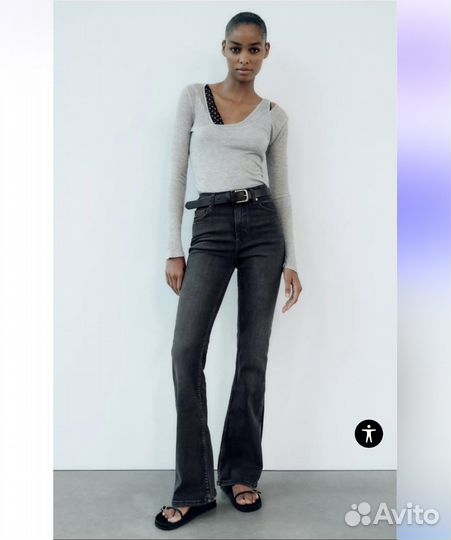 Джинсы zara 34