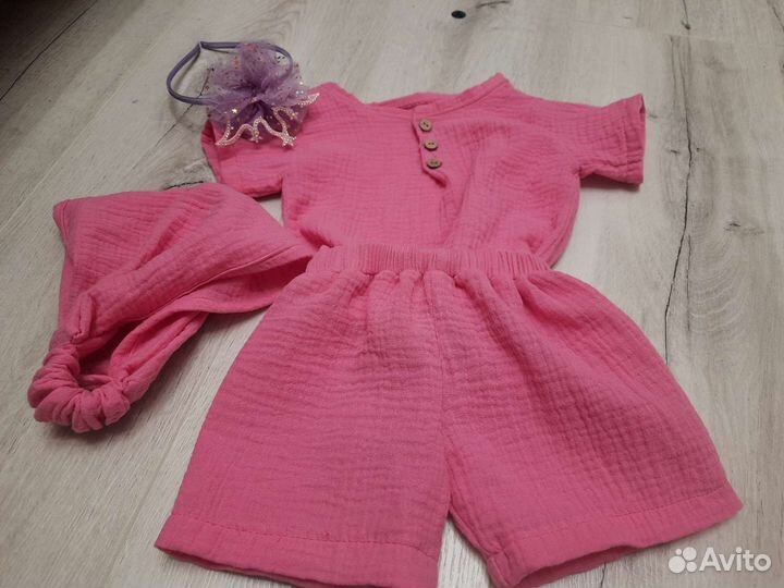 Костюм шорты и футболка