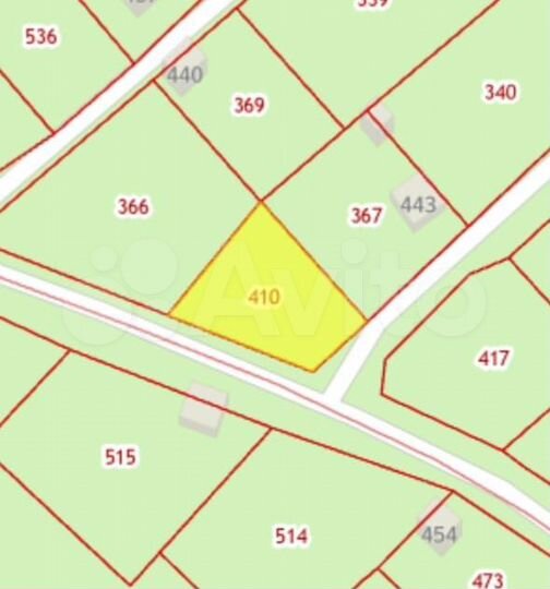 Участок 5,7 сот. (СНТ, ДНП)