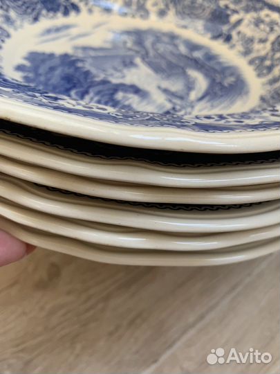 Винтажные тарелки Villeroy & Boch Burgenland