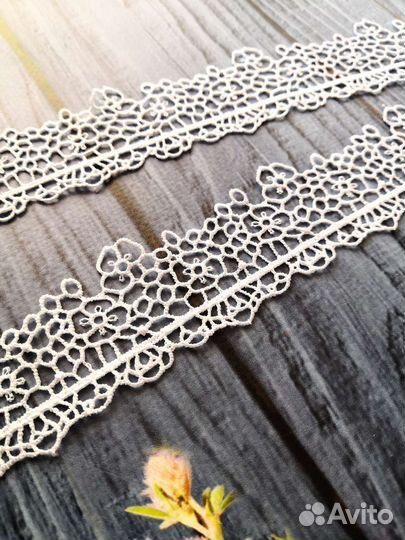 Кружево белое 3,5 см