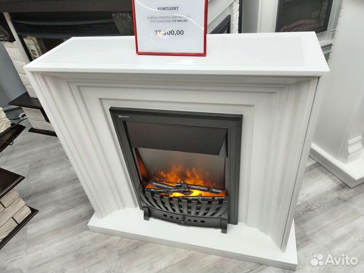 Камин электрический с порталом