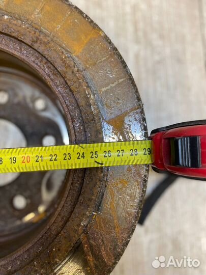 Диски тормозные задние Nissan