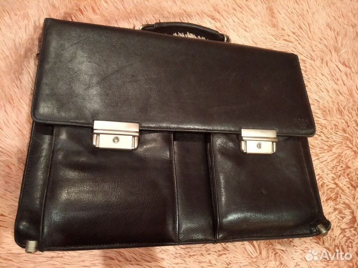 Портфель кожаный